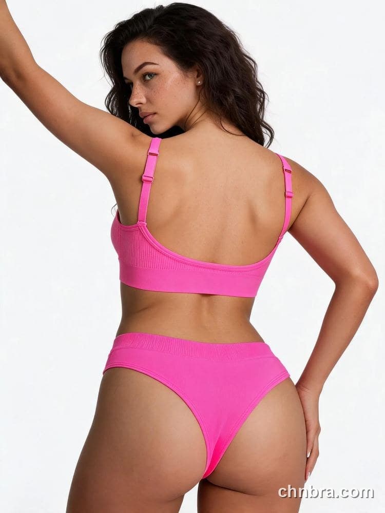 Wholesale Solid Seamless Bra and Panty Set – Manufacturing Factory 2