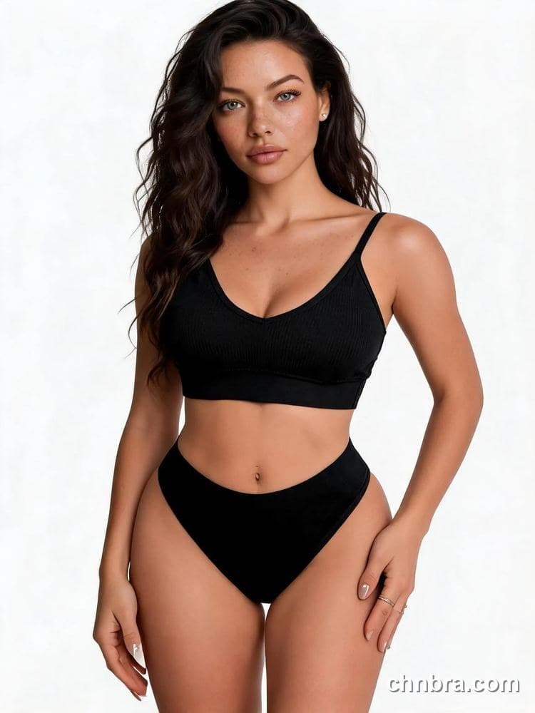 Wholesale Solid Seamless Bra & Panty Lingerie Set – Direct Factory 3
