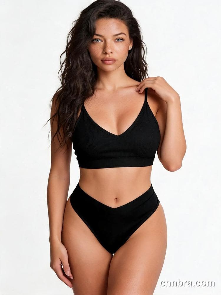 Wholesale Solid Seamless Bra & Panty Lingerie Set – Direct Factory 5