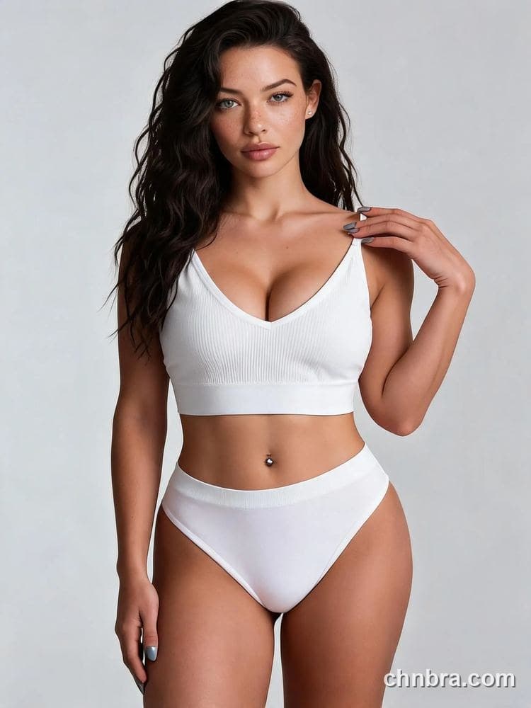 Solid Color Seamless Bra & Panty Set – OEM / ODM Wholesale Factory 4