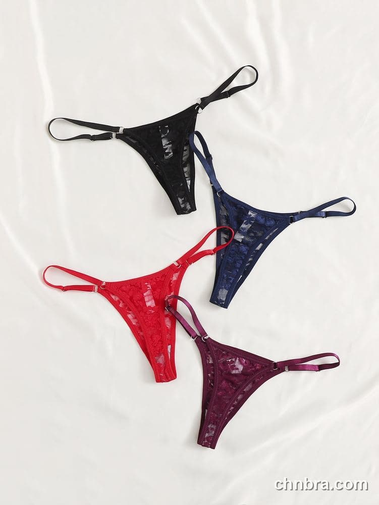 Sheer Lace G-String Panties – Factory Wholesale, Nylon Blend 2