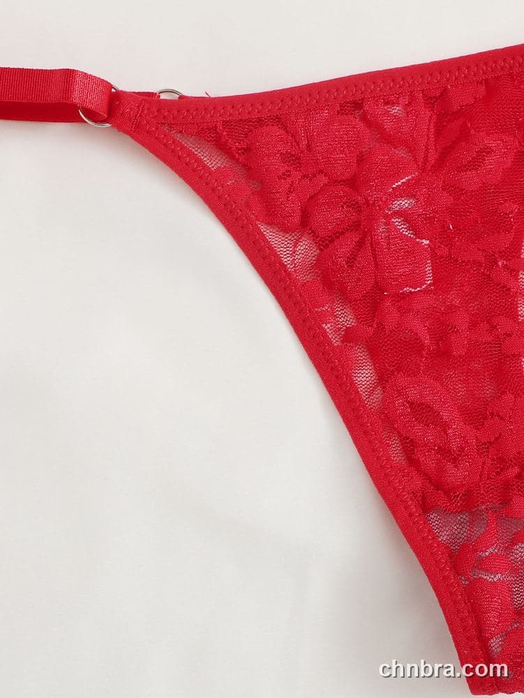 Sheer Lace G-String Panties – Factory Wholesale, Nylon Blend 4