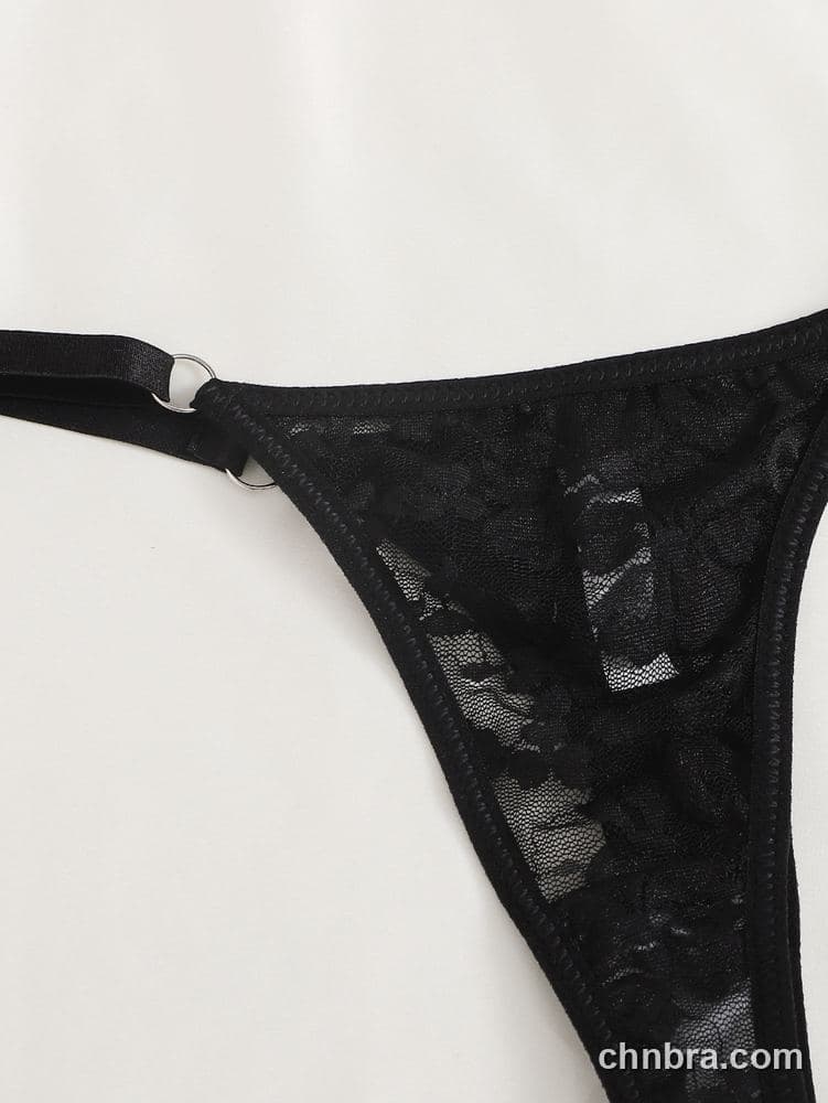 Sheer Lace G-String Panties – Factory Wholesale, Nylon Blend 5