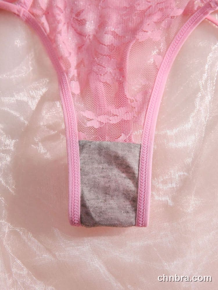 Logo-Band Strappy Lace Thong – Bulk Wholesale, Lingerie Supplier 5