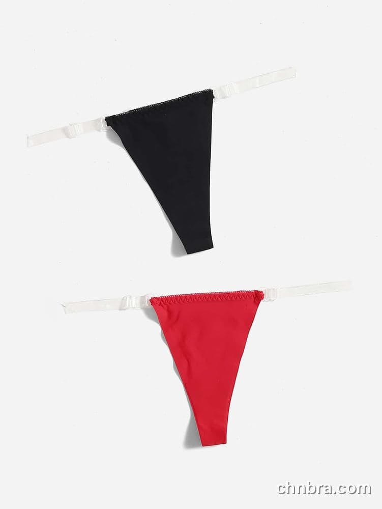 Women's Black Seamless G-String – Wholesale Panties Manufacturing Factory 4