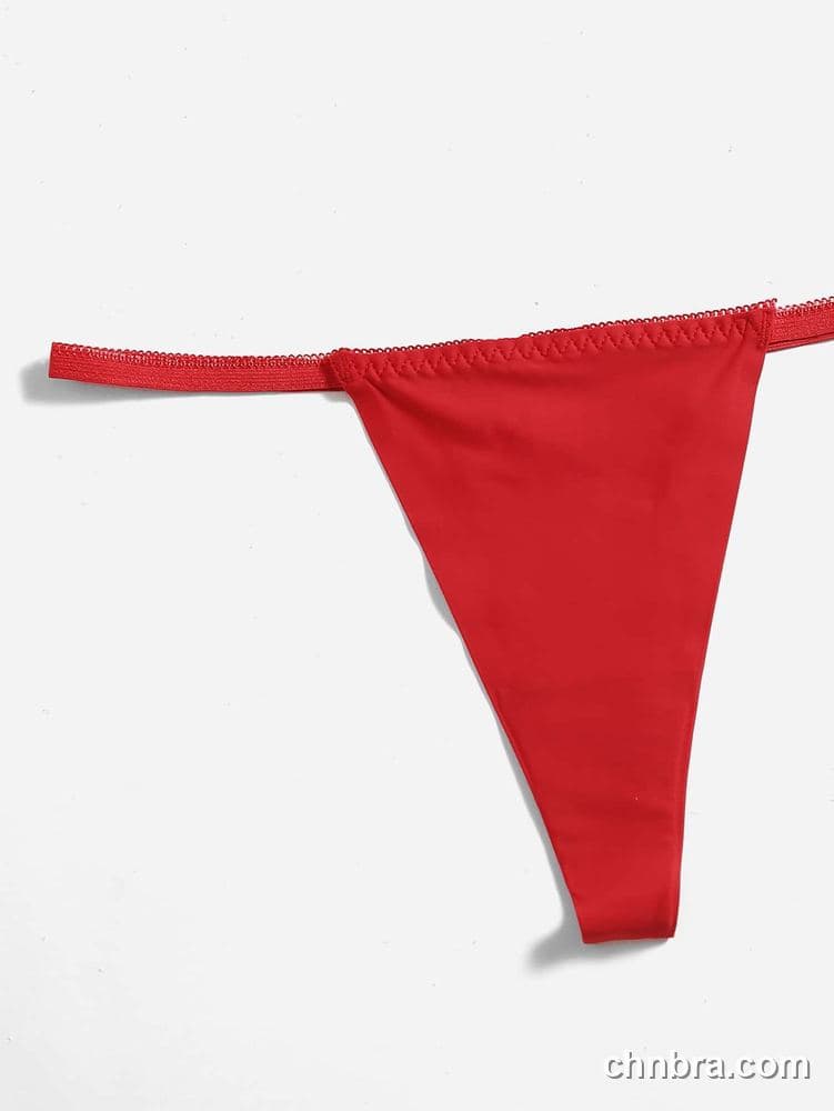Custom Black Seamless Smooth G-String Panties – Wholesale Direct from Factory 3