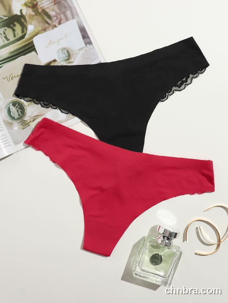 Wholesale Women's Black Seamless Smooth Thong – Direct Factory