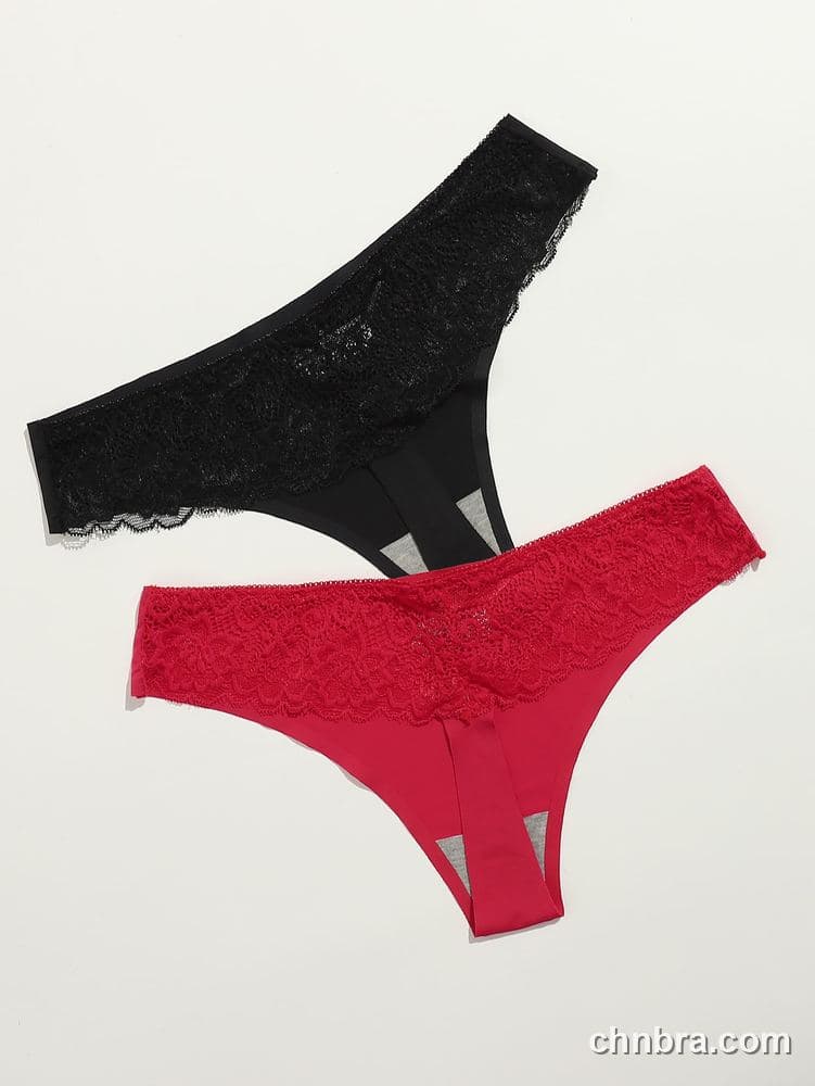 Wholesale Women's Black Seamless Smooth Thong – Direct Factory 2