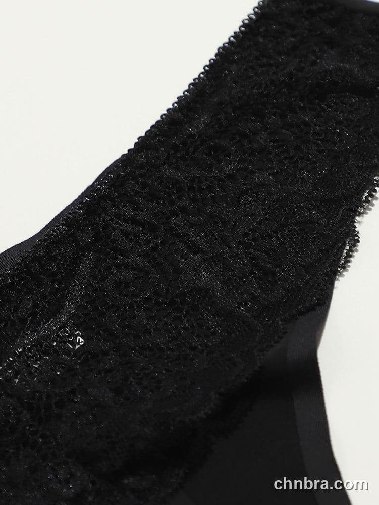 Wholesale Women's Black Seamless Smooth Thong – Direct Factory 4