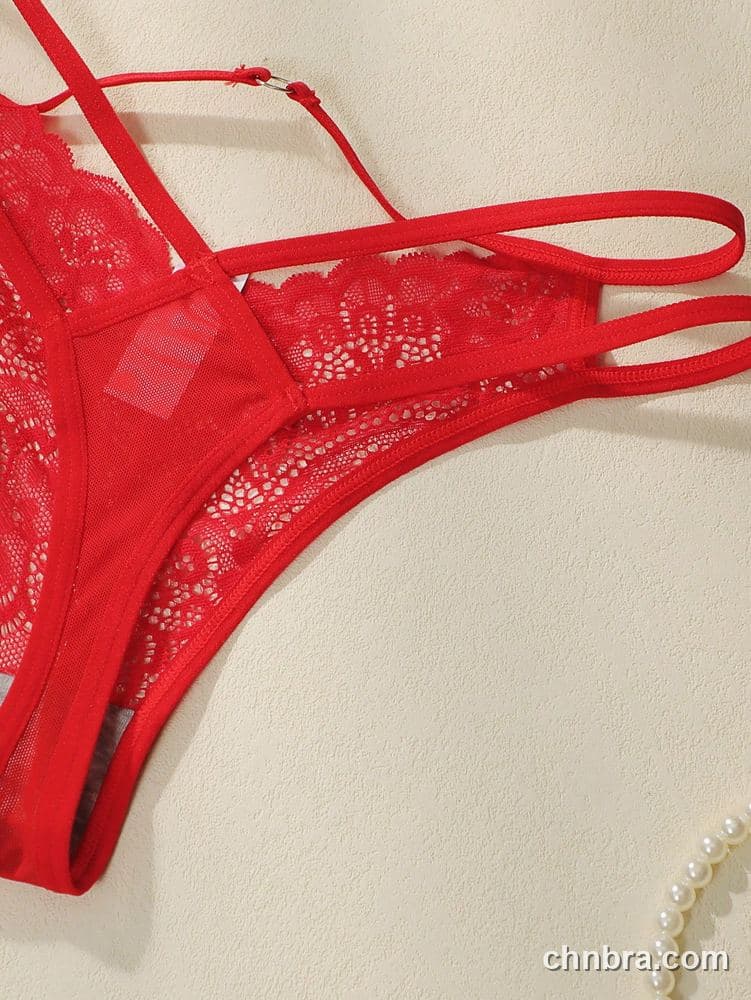 Black Floral Lace Strappy Thong – Bulk Wholesale, Lingerie Supplier 35