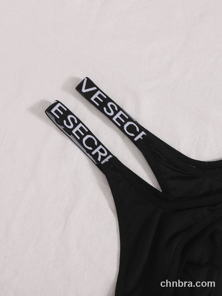 Black Seamless Thong 5-Pack Panties – Factory Wholesale, Nylon Blend 5