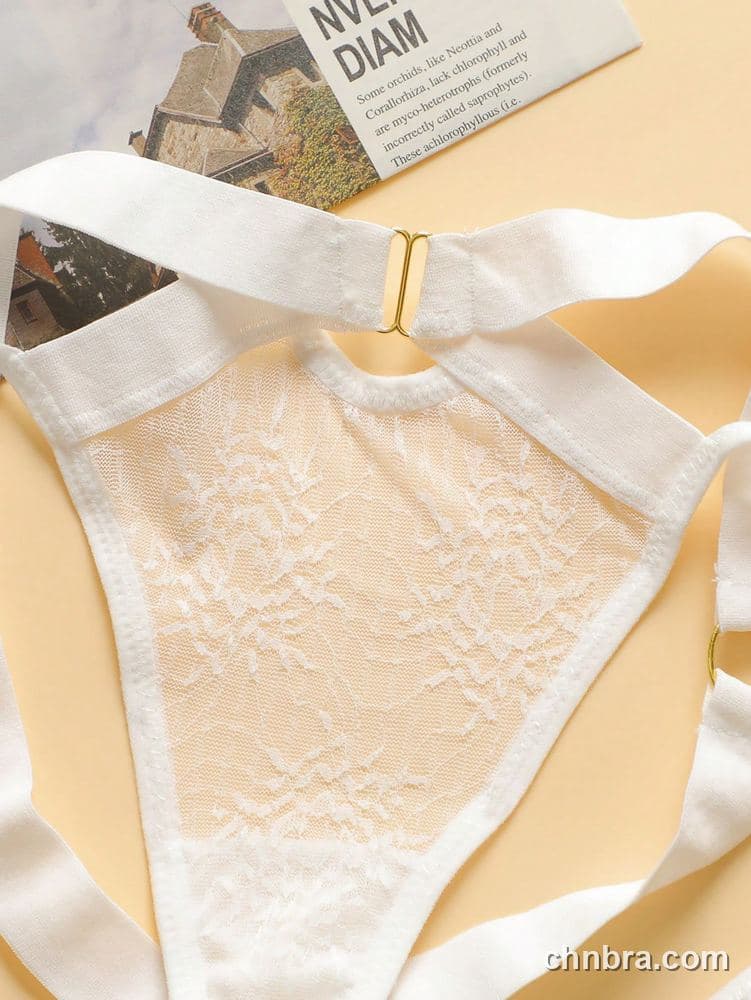 White Sheer Lace G-String – Bulk Wholesale, Lingerie Supplier 5