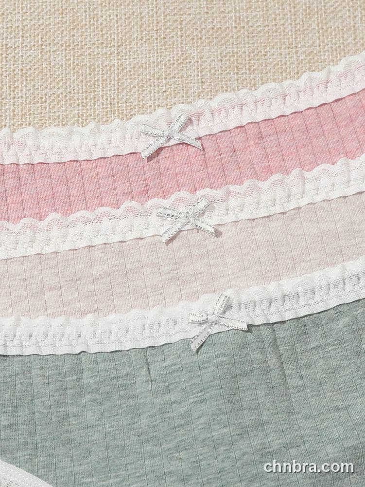 Wholesale Women's Ribbed Cotton Thong 4-Pack – Direct Factory 3