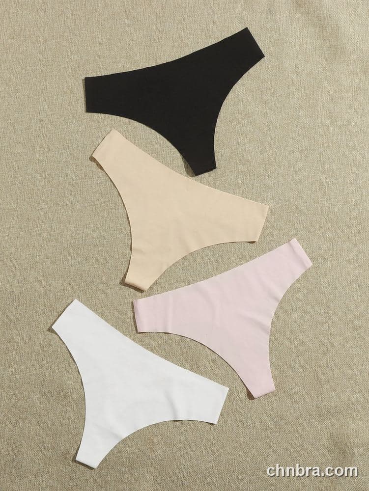 Women's Seamless Smooth Thong 4-Pack Panties – OEM / ODM Underwear Manufacturer 10