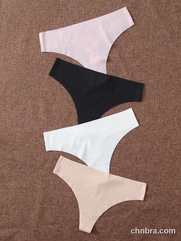 Women's Seamless Smooth Thong 4-Pack Panties – OEM / ODM Underwear Manufacturer 3