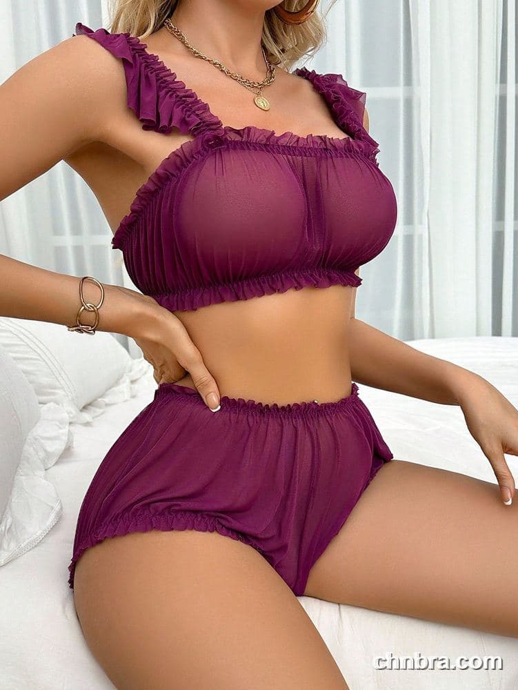 Women Comfortable Unlined Bra Set — Bra and Panty Lingerie – OEM / ODM Manufacturer 26