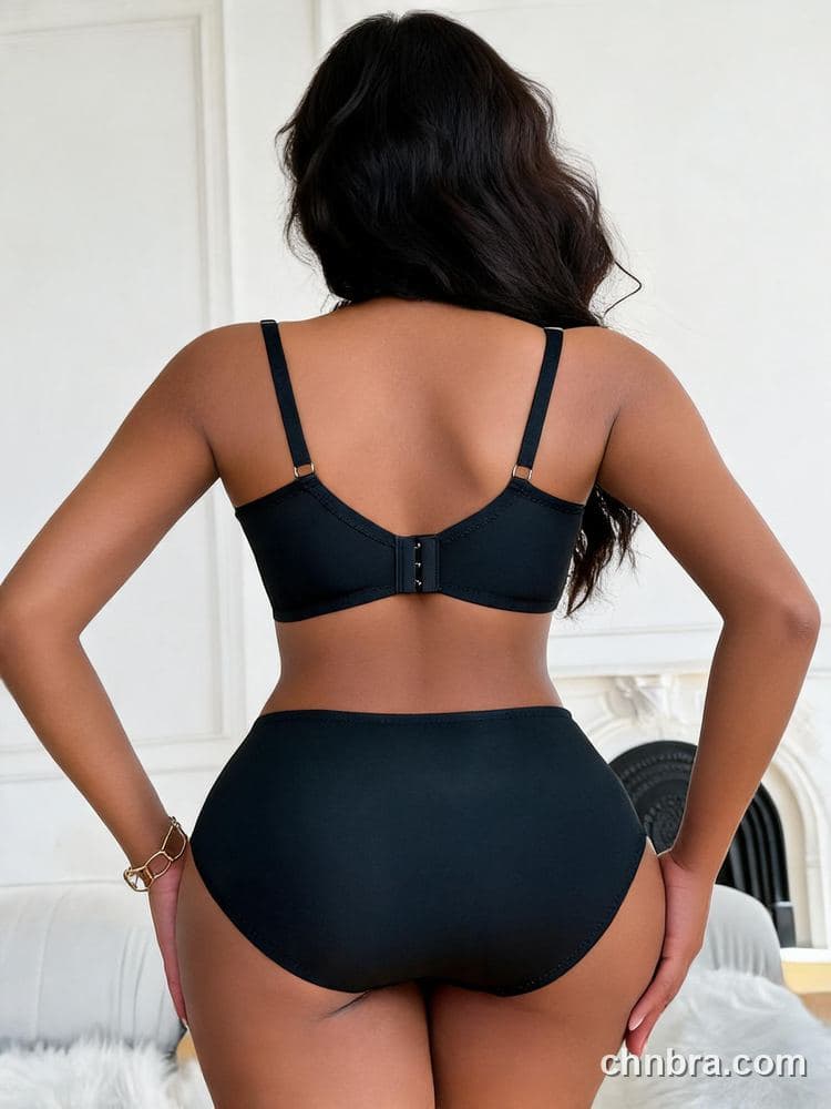 Wholesale Women Comfortable Unlined Bra & Panty Lingerie Set – Direct Factory 2