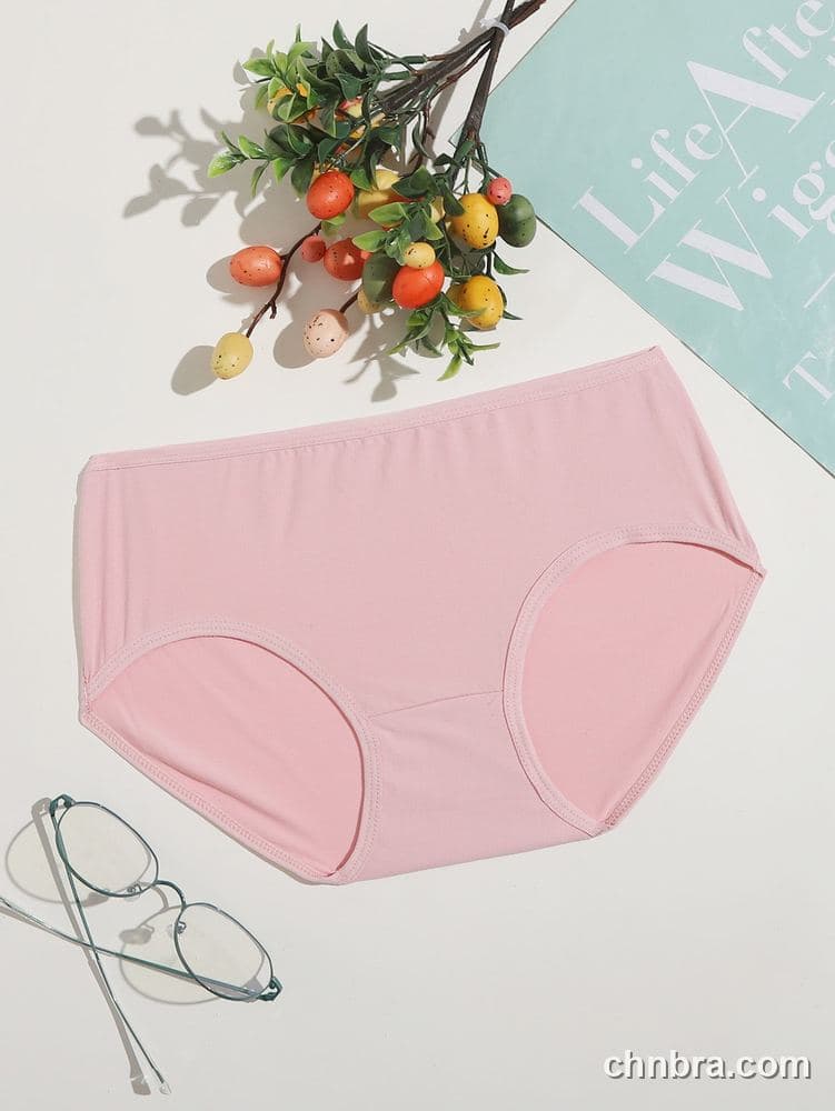 Wholesale Women's Pink Smooth Mid-Rise Briefs – Direct Factory