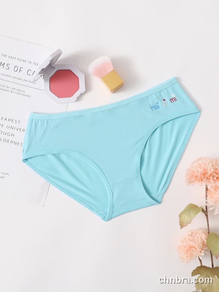 Women's Aqua Cotton Hipster Panties – Wholesale Panties Manufacturing Factory