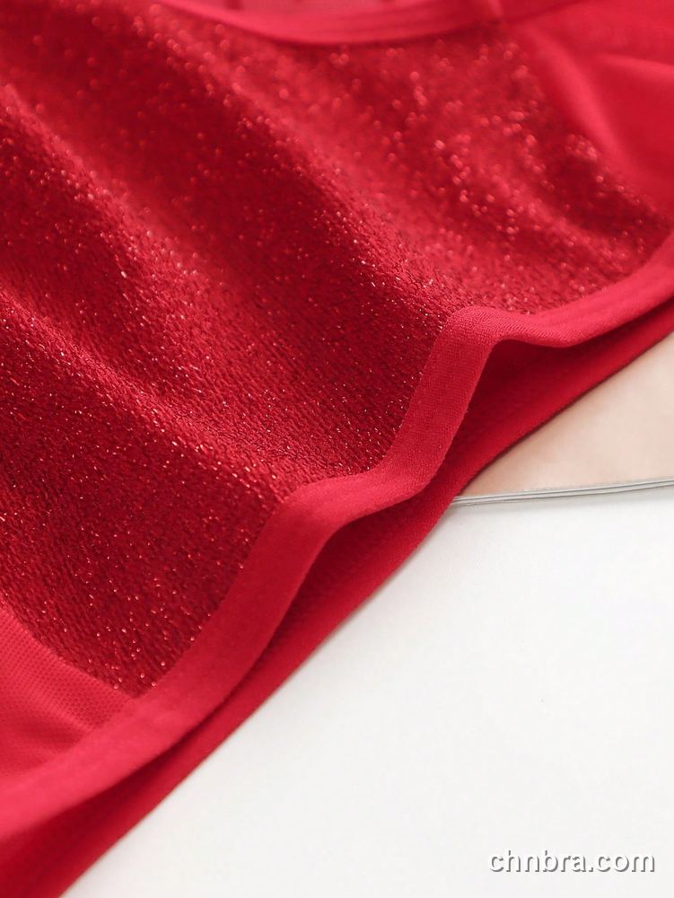 Women's Red Sheer Mesh Bikini Panties – Wholesale Panties Manufacturing Factory 3