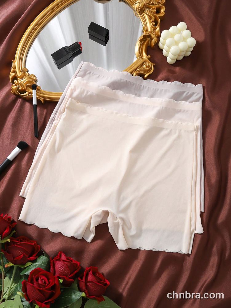 Women's Blush-Tone Seamless Safety Shorts 3-Pack – OEM / ODM Underwear Manufacturer