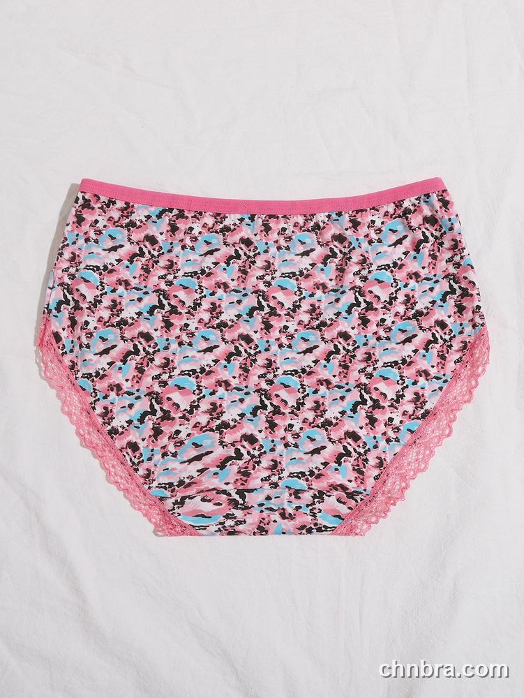 Pink Printed Mesh Briefs – Bulk Wholesale, Lingerie Supplier 17