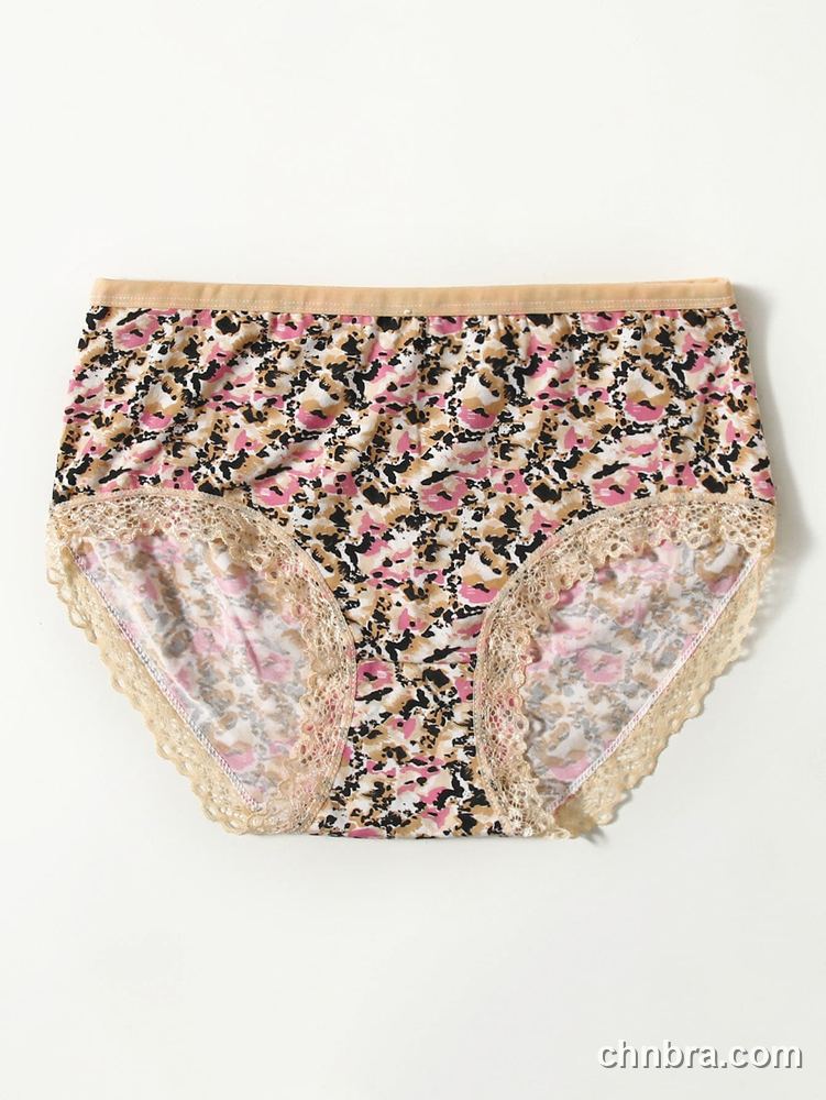 Pink Printed Mesh Briefs – Bulk Wholesale, Lingerie Supplier 23