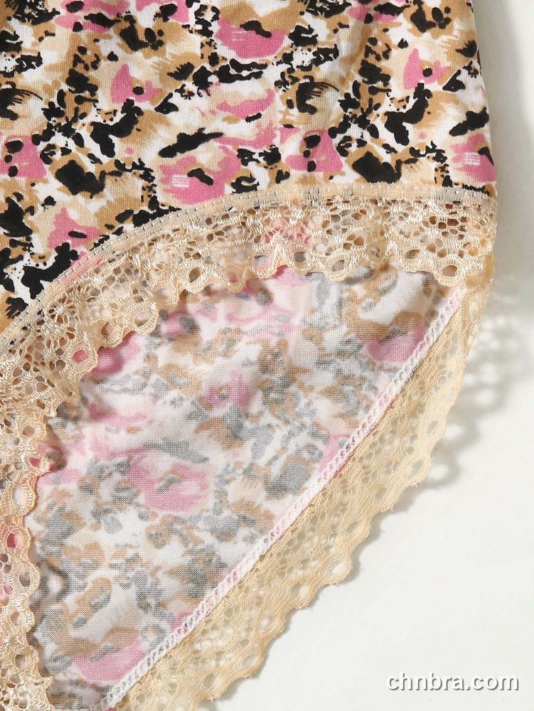 Pink Printed Mesh Briefs – Bulk Wholesale, Lingerie Supplier 25