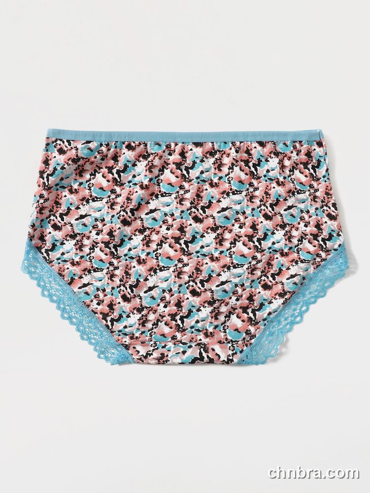 Pink Printed Mesh Briefs – Bulk Wholesale, Lingerie Supplier 7