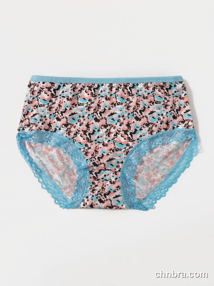 Pink Printed Mesh Briefs – Bulk Wholesale, Lingerie Supplier 8