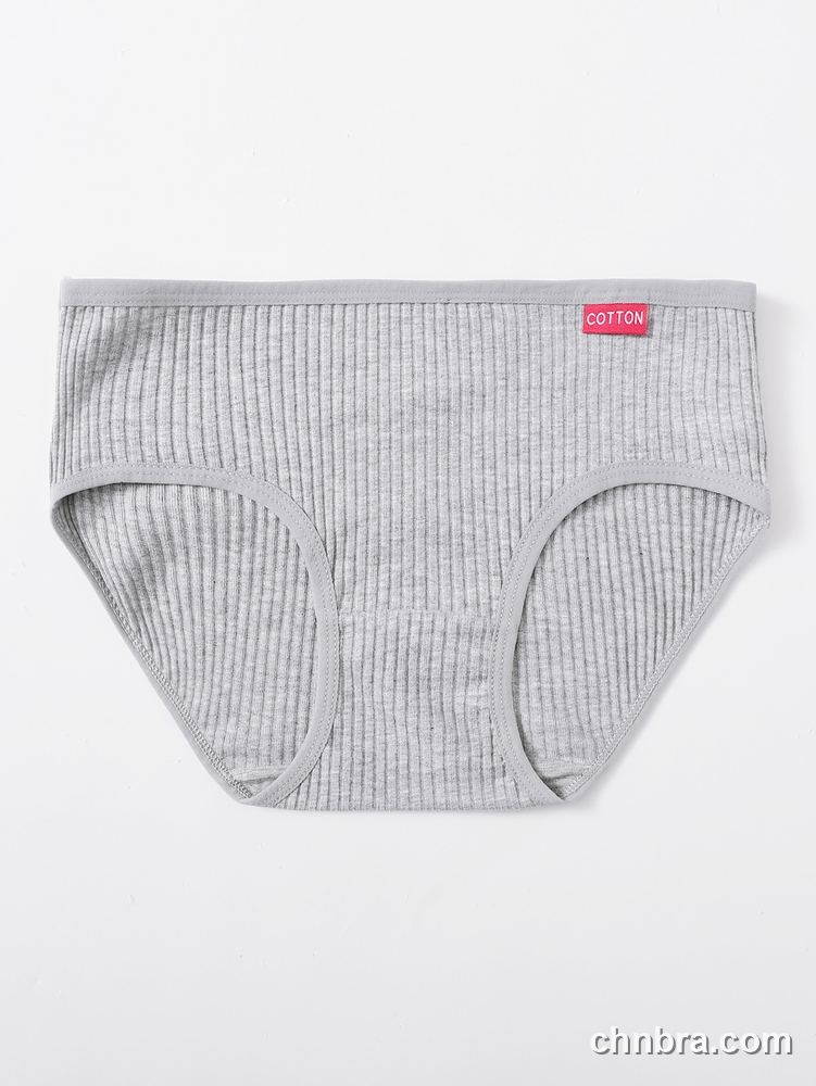 Women's Cream Ribbed Cotton Briefs – Wholesale Panties Manufacturing Factory 15