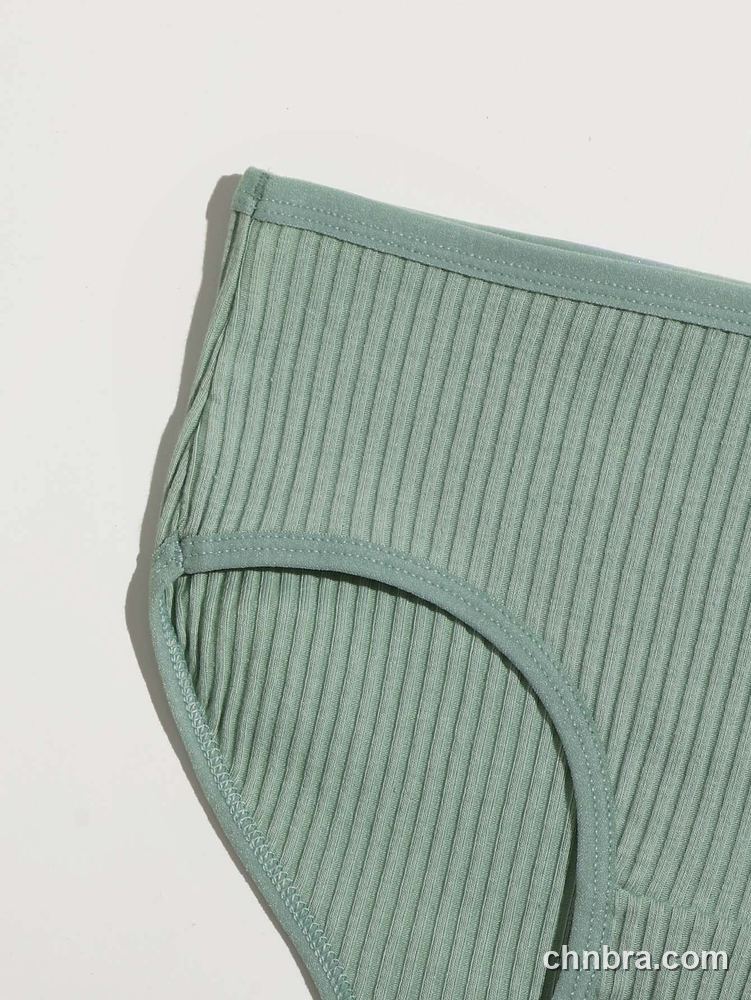Women's Cream Ribbed Cotton Briefs – Wholesale Panties Manufacturing Factory 20