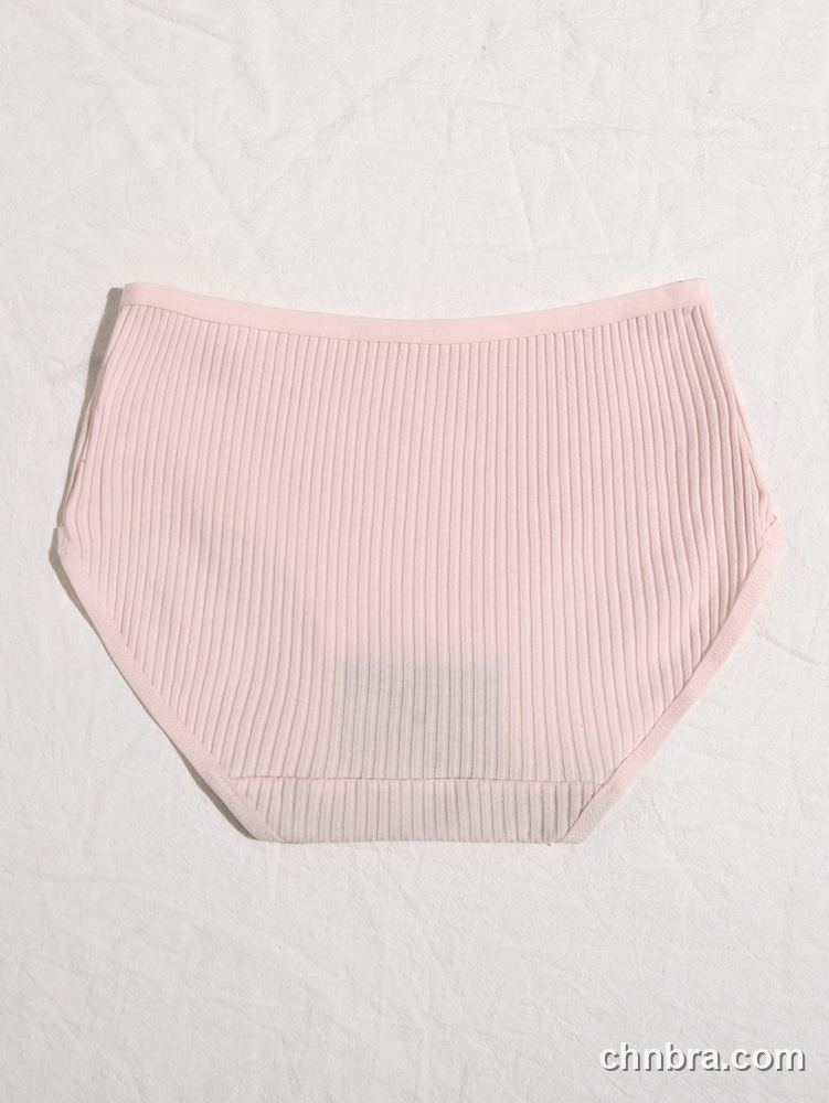 Women's Cream Ribbed Cotton Briefs – Wholesale Panties Manufacturing Factory 22