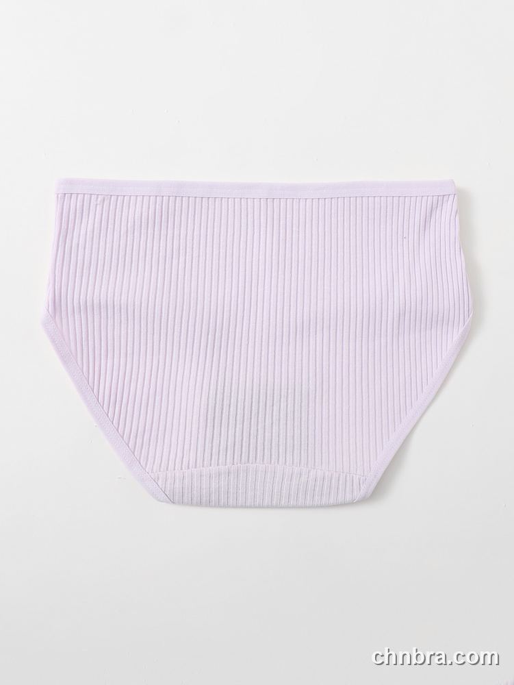 Women's Cream Ribbed Cotton Briefs – Wholesale Panties Manufacturing Factory 27