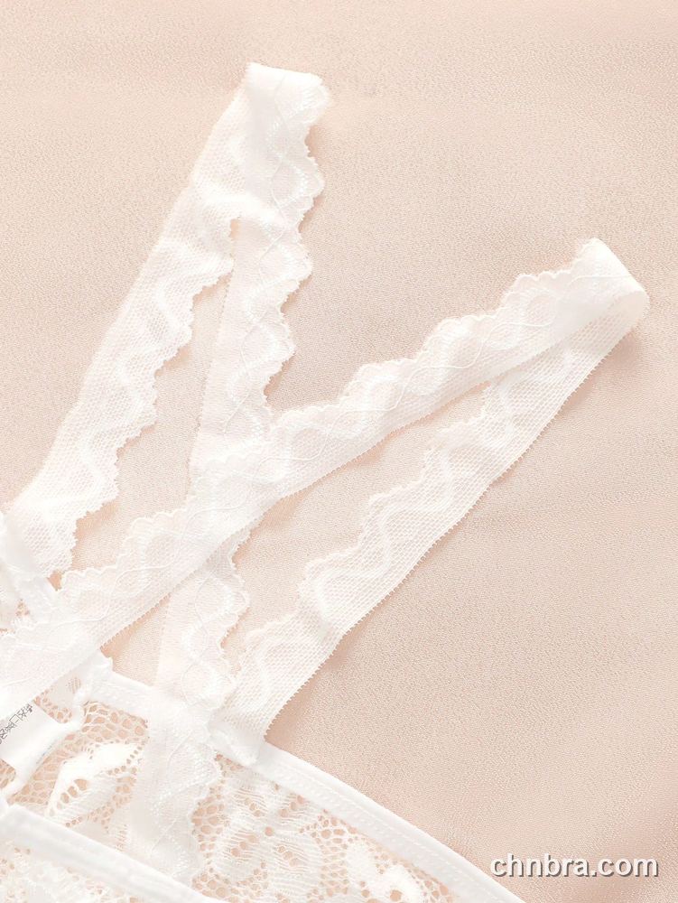 Women's White Scallop Lace Cheeky Panties – Wholesale Panties Manufacturing Factory 6