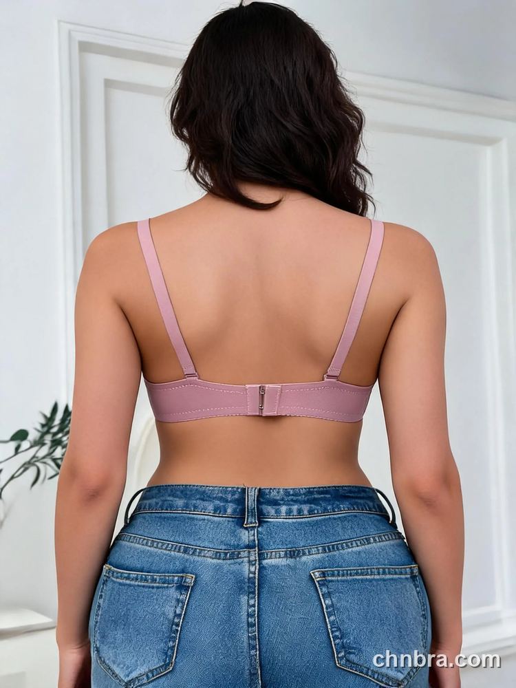 Wholesale Women's Smooth Molded Demi Cup Bra, Solid Color Underwire Bra – Direct from Factory 10