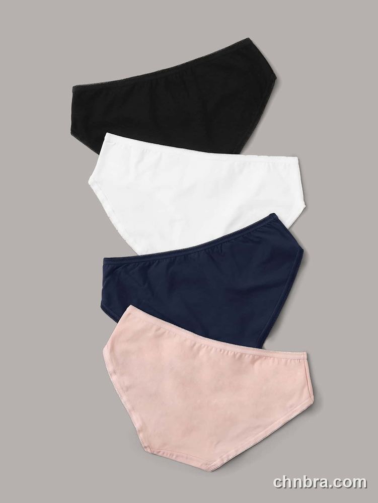 Black Cotton Hipster Panties 4-Pack – Factory Wholesale, Everyday Wear 2