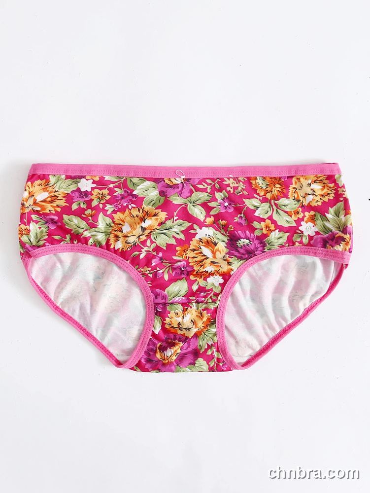Wholesale Women's Black Floral Print Hipster Panties – Direct Factory 13