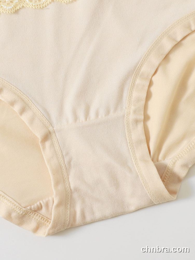 Women's Beige Cotton Hipster Panties – OEM / ODM Underwear Manufacturer 4