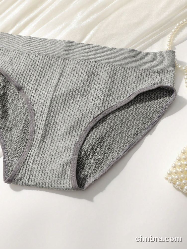 Women's Black Textured Seamless Hipster Panties 4-Pack – Wholesale Panties Manufacturing Factory 31