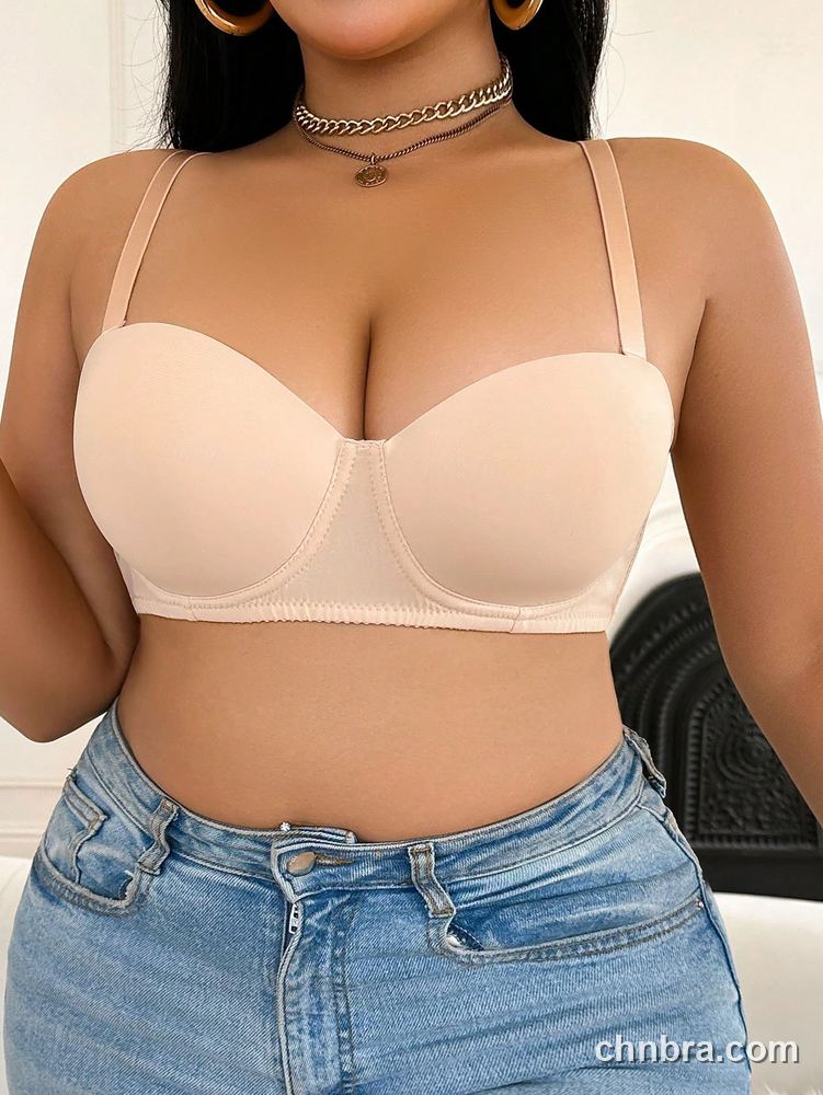 Custom Plus Size Nude Strapless Multiway Bra – Wholesale Direct from Factory 5