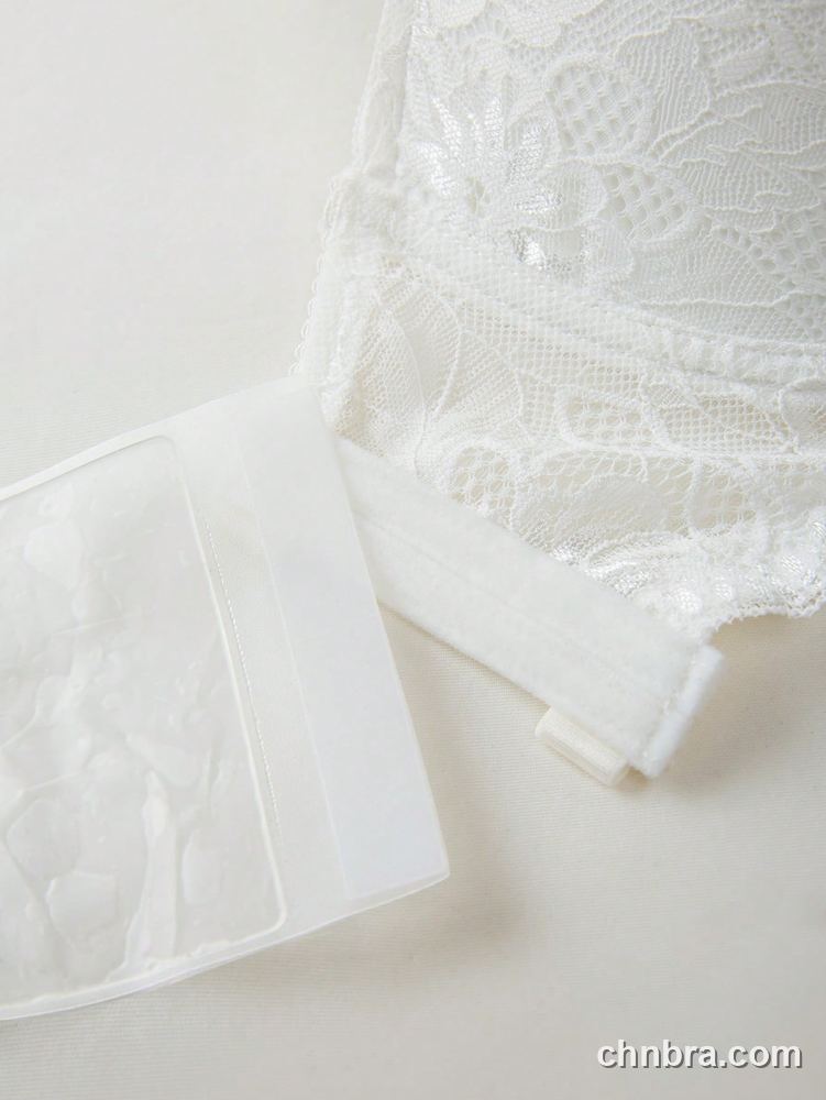 DesireSculpt Plus Size White Lace Strapless Balconette – Factory Wholesale 6