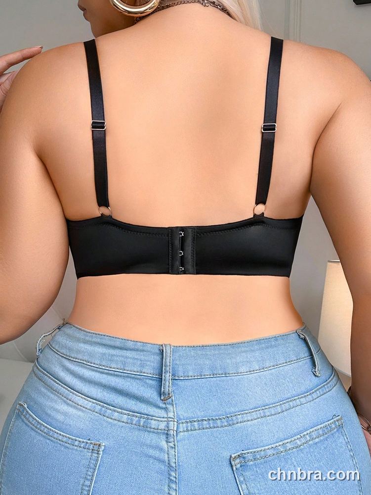 Wholesale Plus Size Black Smooth Full Coverage Bra – Direct Factory 2