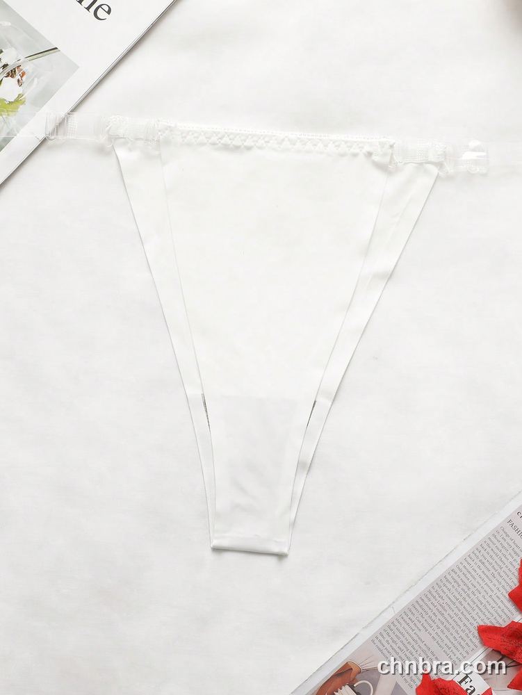 Plus Size Invisible Clear-Strap Thong 3-Pack – OEM / ODM Panty Manufacturer 6