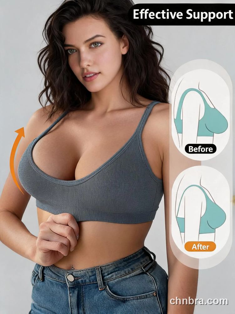 Seamless V-Neck Wireless Bralette, Elastic Hem for Sports & Daily Wear – OEM / ODM Seamless Bra Manufacturer 33