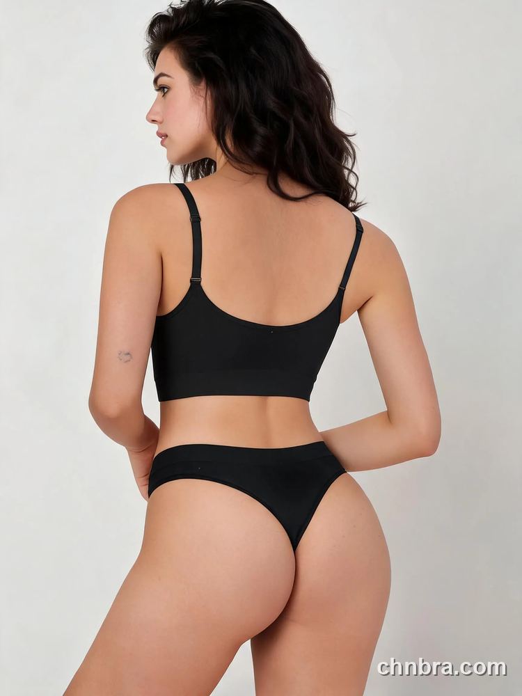 Women's Seamless Scoop Neck Wire-Free Bralette, Everyday Comfort Bra – Factory Wholesale 2