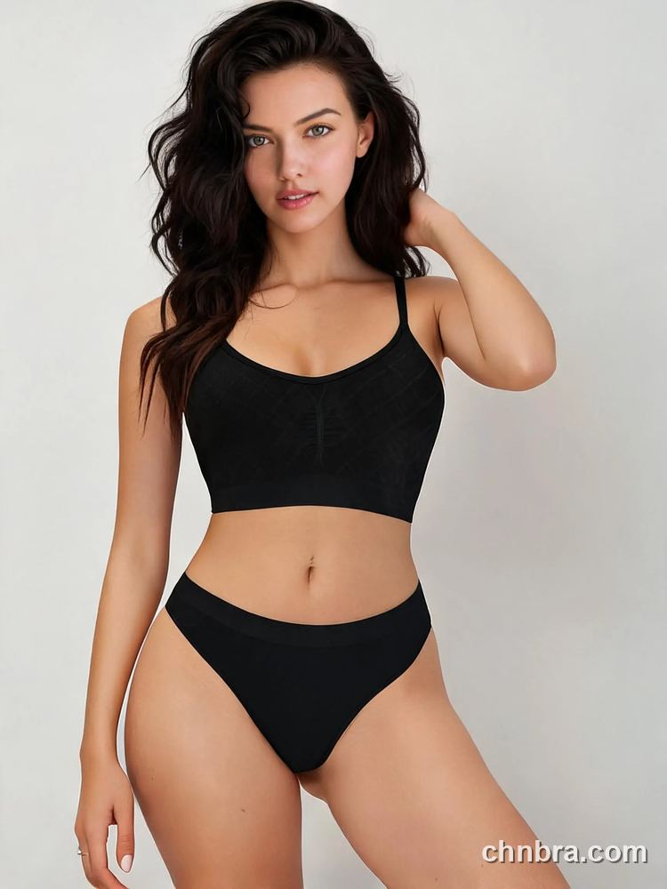Women's Seamless Scoop Neck Wire-Free Bralette, Everyday Comfort Bra – Factory Wholesale 4
