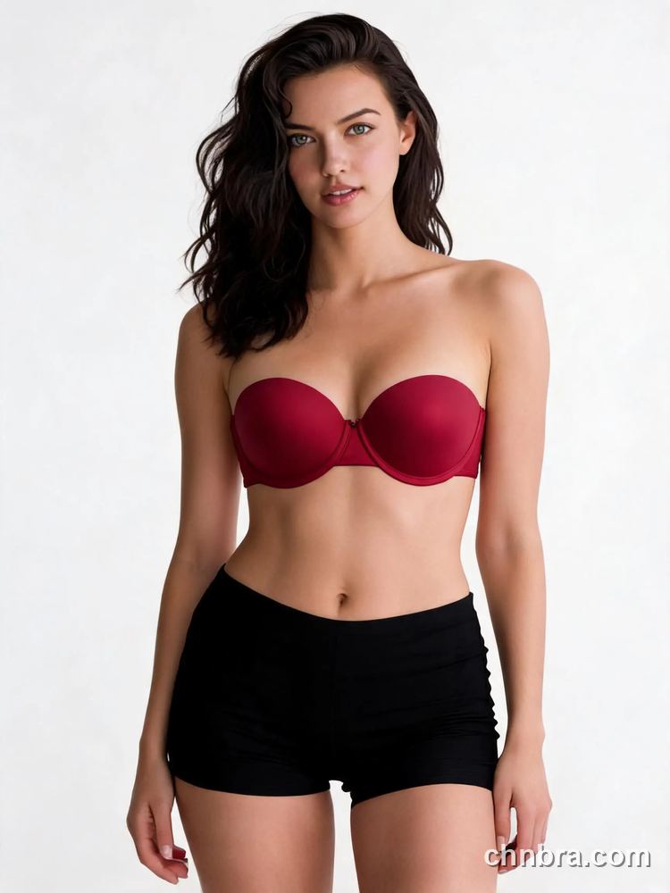 Smooth Strapless Balconette Bra, Underwire, for Wedding & Evening Dress – OEM / ODM Lingerie Manufacturer 2