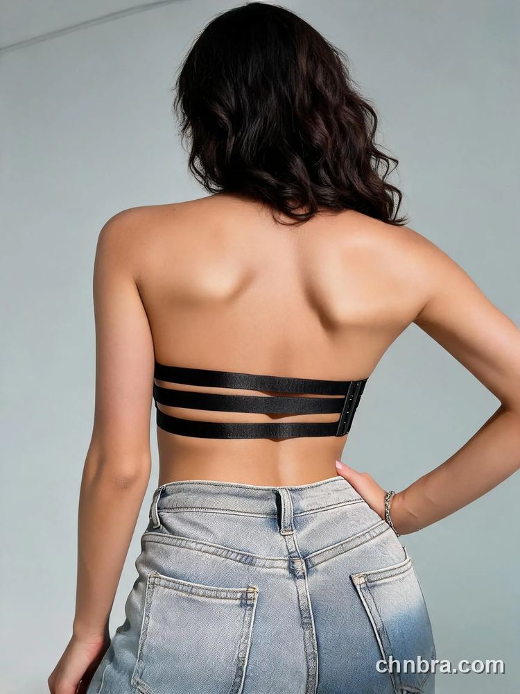 Smooth Strapless Tube Bra, Side Hook Closure – Wholesale Bra Manufacturing Factory 2
