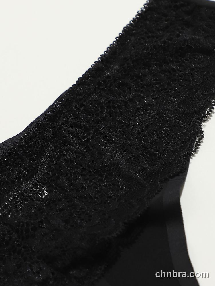 Wholesale Women's Black Seamless Smooth Thong – Direct Factory 4